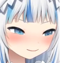 GuraBlush Discord emoji