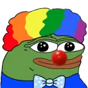 Pepe Clown pepeclown Discord Emoji