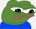 Sad Pepe sadpepe Discord Emoji