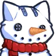 cat_snowman Discord Emoji