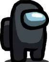 AmongUsBlack Discord Emoji