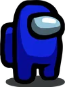 Among Us Blue Discord Emoji
