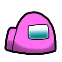 7040 Amongusvote Pink Discord Emoji