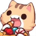 Cat Candy Discord Emoji