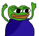 2733 Painted Pepe Happy Discord Emoji