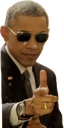 ObamaFingergun Discord emoji