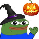 pepehalloween Discord emoji