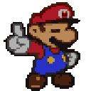 mrpgMarioFingerWag Discord Emoji