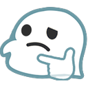 Ghost_think Discord emoji