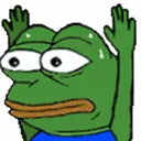 Pepe Surrender Discord Emoji