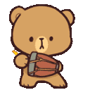 q_marrom_urso_tambor