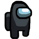 AmongUsCrewmateBlack