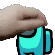 AmongUsPatCyan