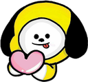 BT21_ChimmyHeart Discord emoji