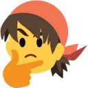 Hero Think Discord Emoji