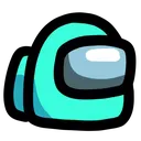 Cyan cyan Discord Emoji