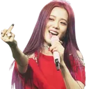 JisooMiddleFinger JisooMiddleFinger