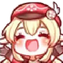Klee Happy Discord Emoji