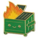 dumpster_fire Discord emoji