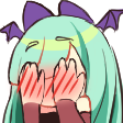 GirlBlush Discord emoji