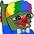 Pepe_Clown_Wave Discord emoji