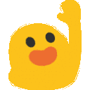 blob_hi Discord Emoji