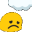 Blob Sad Discord Emoji