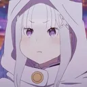 rezeroEmilia_pout Discord Emoji