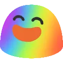 pridebloblaugh Discord Emoji