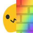 prideblobwall Discord Emoji