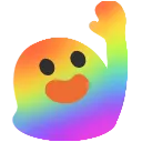 prideblobwave Discord Emoji