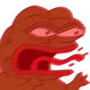 Pepe Rage peperage Discord Emoji