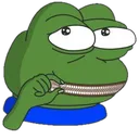 Pepe Shut Discord Emoji