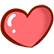 (emoji) :BubbleHeart: