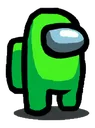 Among Us Light Green Discord Emoji