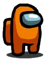 Among Us Orange Discord Emoji