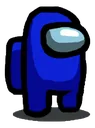 Among Us Blue Discord Emoji