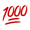 1000Badge Discord emoji