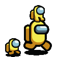 Among Us Yellow amongusyellow Discord Emoji