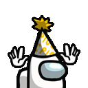 AU_amonguscelebrate Discord Emoji