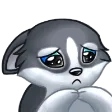 Wolf Sad Discord Emoji