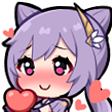 keqingheart Discord emoji