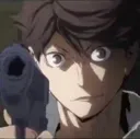 Oikawa_with_a_gun