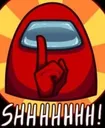 Among_us_shh Discord Emoji