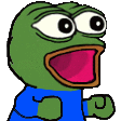 pepeHypedSFW Discord emoji
