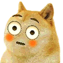 dogeFLUSHED Discord emoji