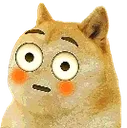 dogeFLUSHED Discord Emoji