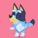 bluey_dancing Discord emoji