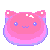 PinkRed_Mochi_Cat Discord Emoji