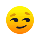 a_smirking_face